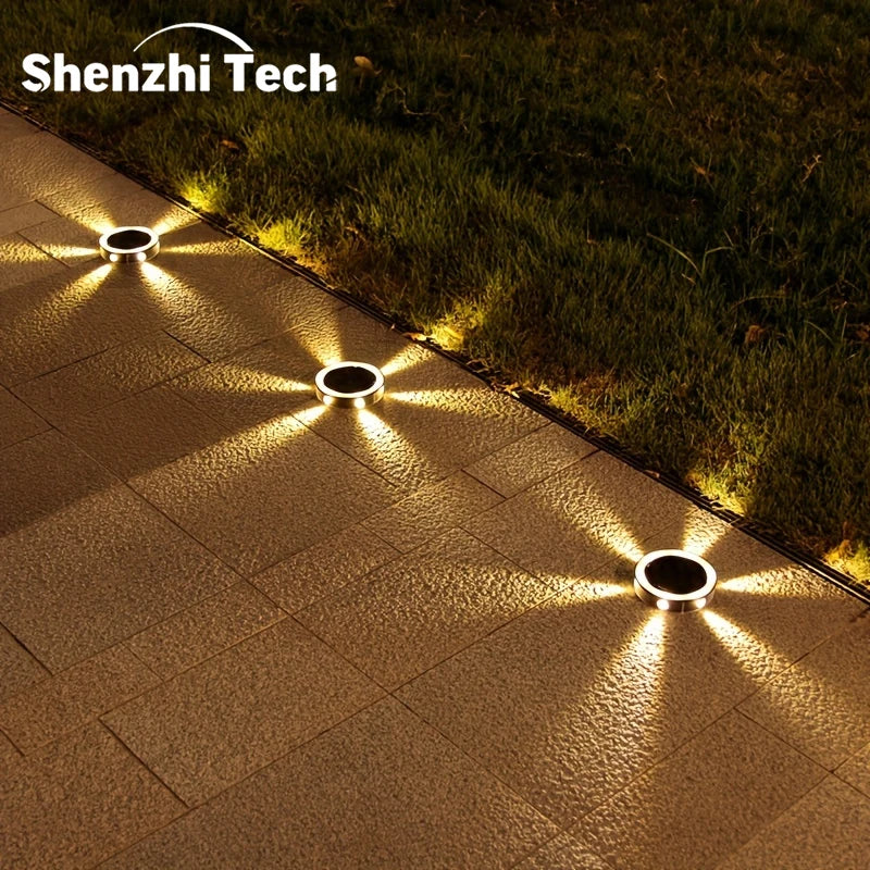 6 LED Solar Night Light,
(4Pack )