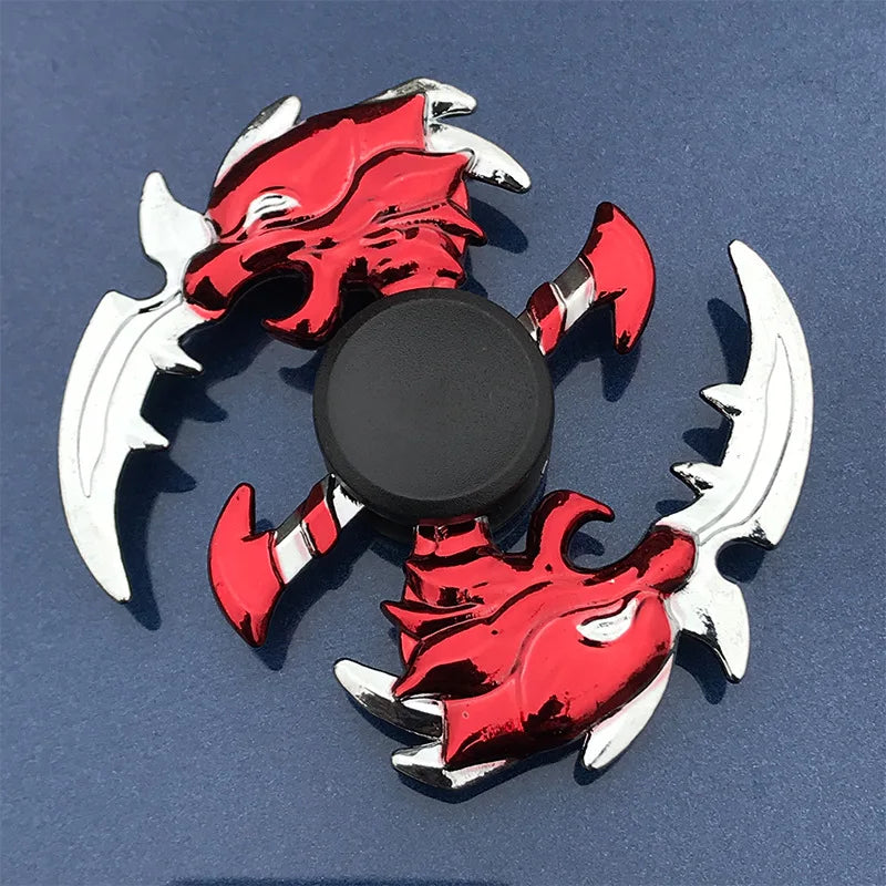 Ninja Fidget Spinner Metal Mobile Phone Game Series Hand Spinner Relief Stress Toys Hobbies for Adult Autism Creativity Gifts