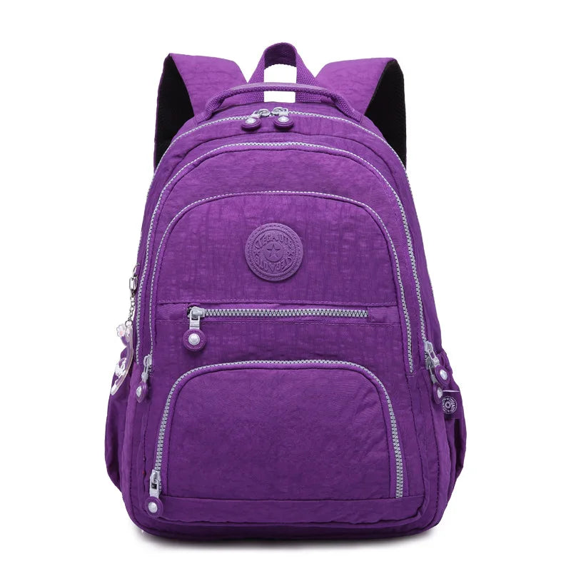 Fashion School Backpack Student for Teenage Girl Boy 2023 Travel Back Packs Bag Women Nylon Waterproof Laptop Bagpack Unisex
