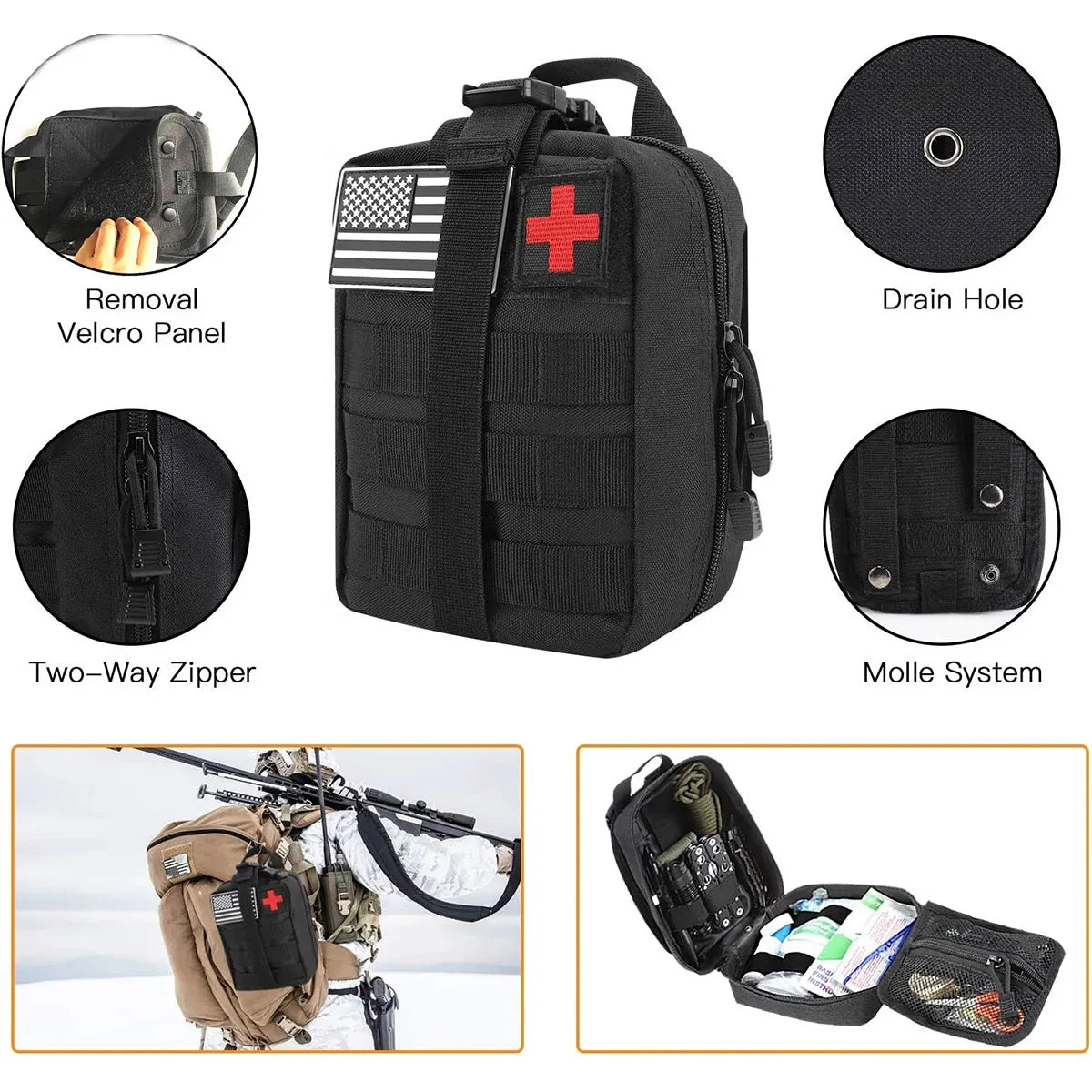 Outdoor Supplies Camping Emergency
Equipment Camping Survival Tool Set Multifunctional
Supplies First Aid Kits