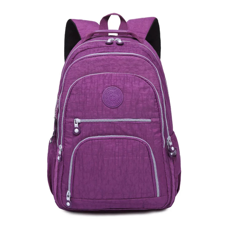 Fashion School Backpack Student for Teenage Girl Boy 2023 Travel Back Packs Bag Women Nylon Waterproof Laptop Bagpack Unisex
