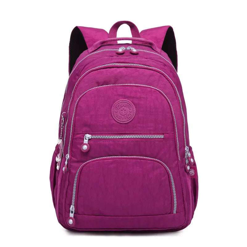 Fashion School Backpack Student for Teenage Girl Boy 2023 Travel Back Packs Bag Women Nylon Waterproof Laptop Bagpack Unisex