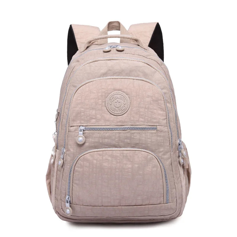 Fashion School Backpack Student for Teenage Girl Boy 2023 Travel Back Packs Bag Women Nylon Waterproof Laptop Bagpack Unisex