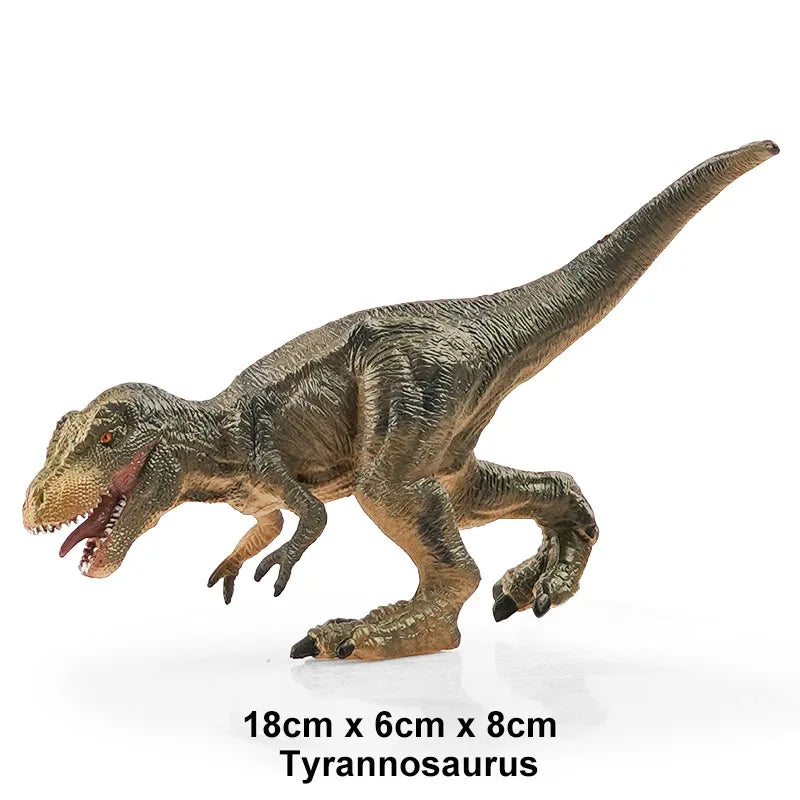 Simulation Jurassic Dinosaur Action Figures Dino Park Carnotaurus Ankylosaurus Tyrannosaurus Rex Model Decoration Toys Kids Gift