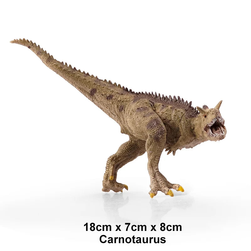 Simulation Jurassic Dinosaur Action Figures Dino Park Carnotaurus Ankylosaurus Tyrannosaurus Rex Model Decoration Toys Kids Gift