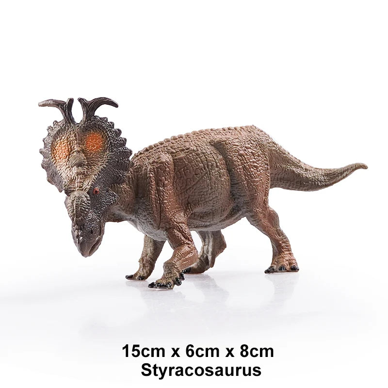 Simulation Jurassic Dinosaur Action Figures Dino Park Carnotaurus Ankylosaurus Tyrannosaurus Rex Model Decoration Toys Kids Gift