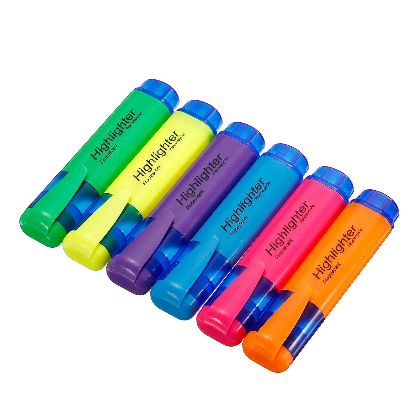 4/6Pc Highlighter Fluorescent Pen Broad Tip
Writing Marker Pens for Art Drawing Doodling
Office Stationery School Supply