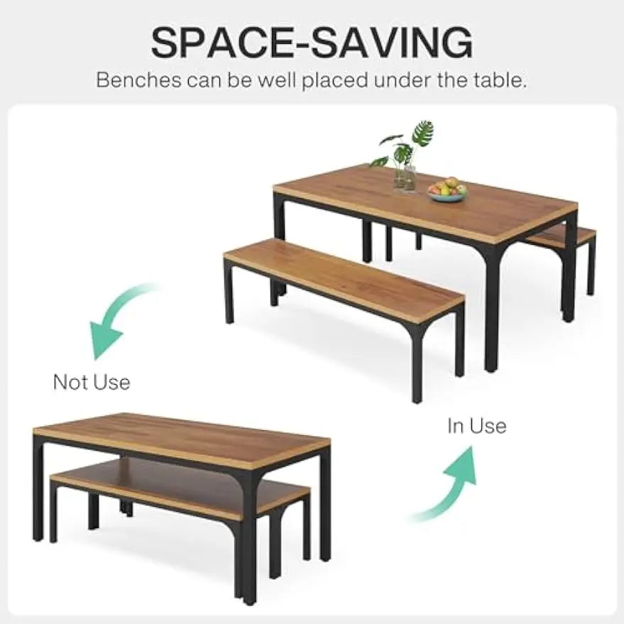 Dining Table Set for 6 People