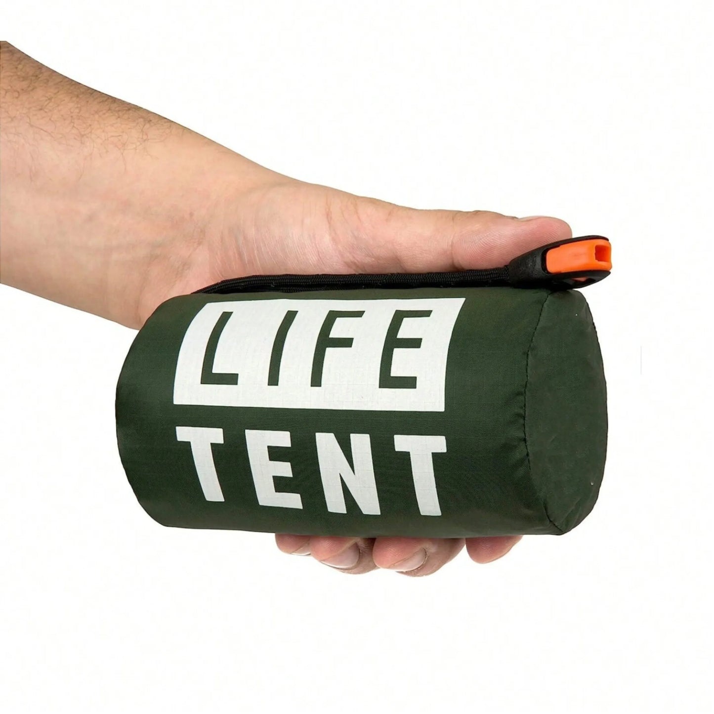 2 Person Emergency Shelter Bivy Survival Tent Kit
 Mylar Tube Tent Sleeping Bag,
 Waterproof Outdoor .SOS Thermal Blanket Reusable
