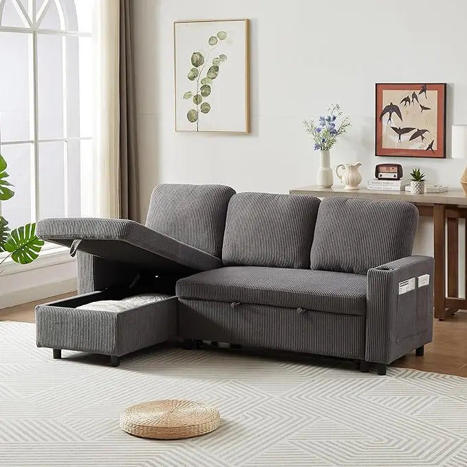 Modern Convertible Sleeper Sofa Bed,