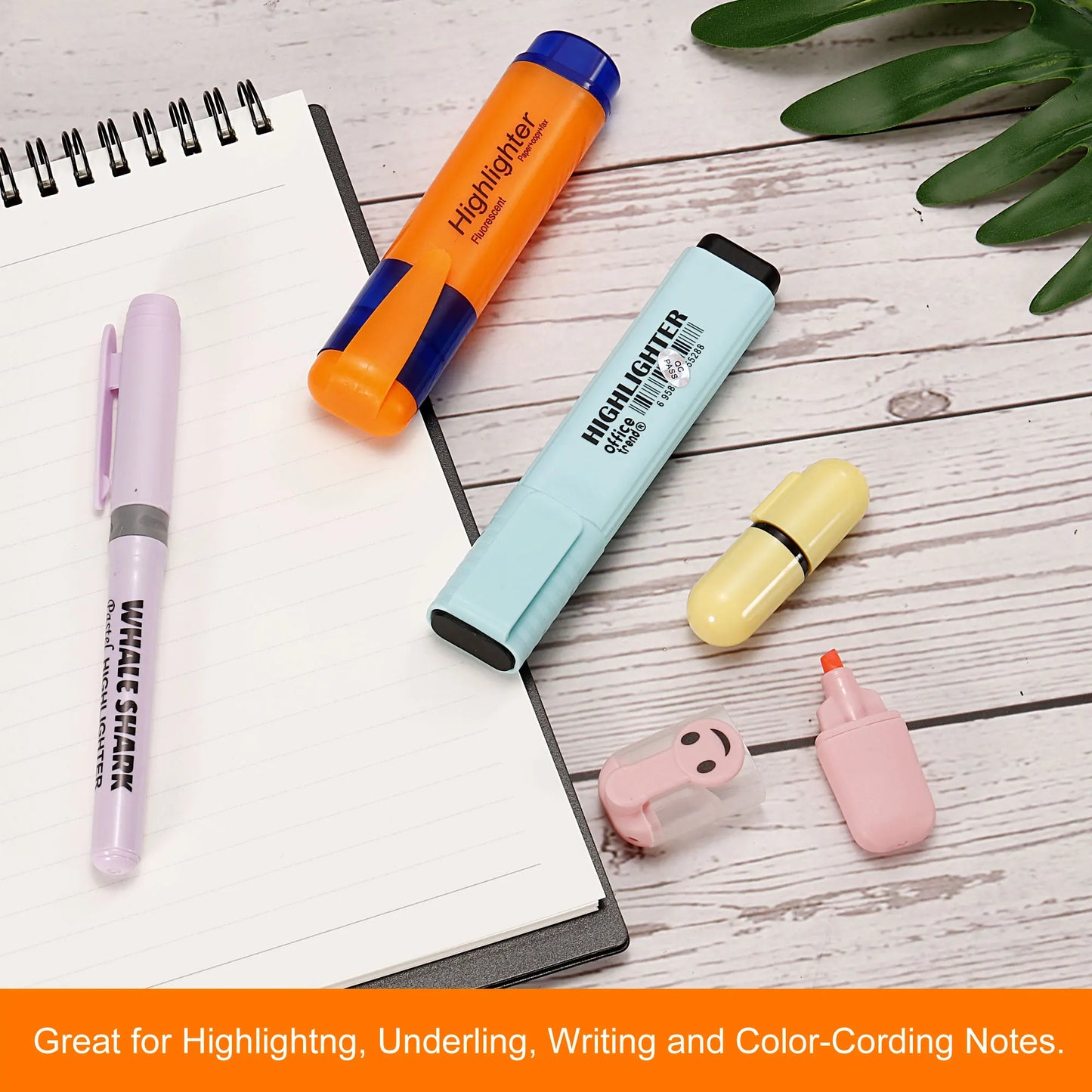4/6Pc Highlighter Fluorescent Pen Broad Tip
Writing Marker Pens for Art Drawing Doodling
Office Stationery School Supply