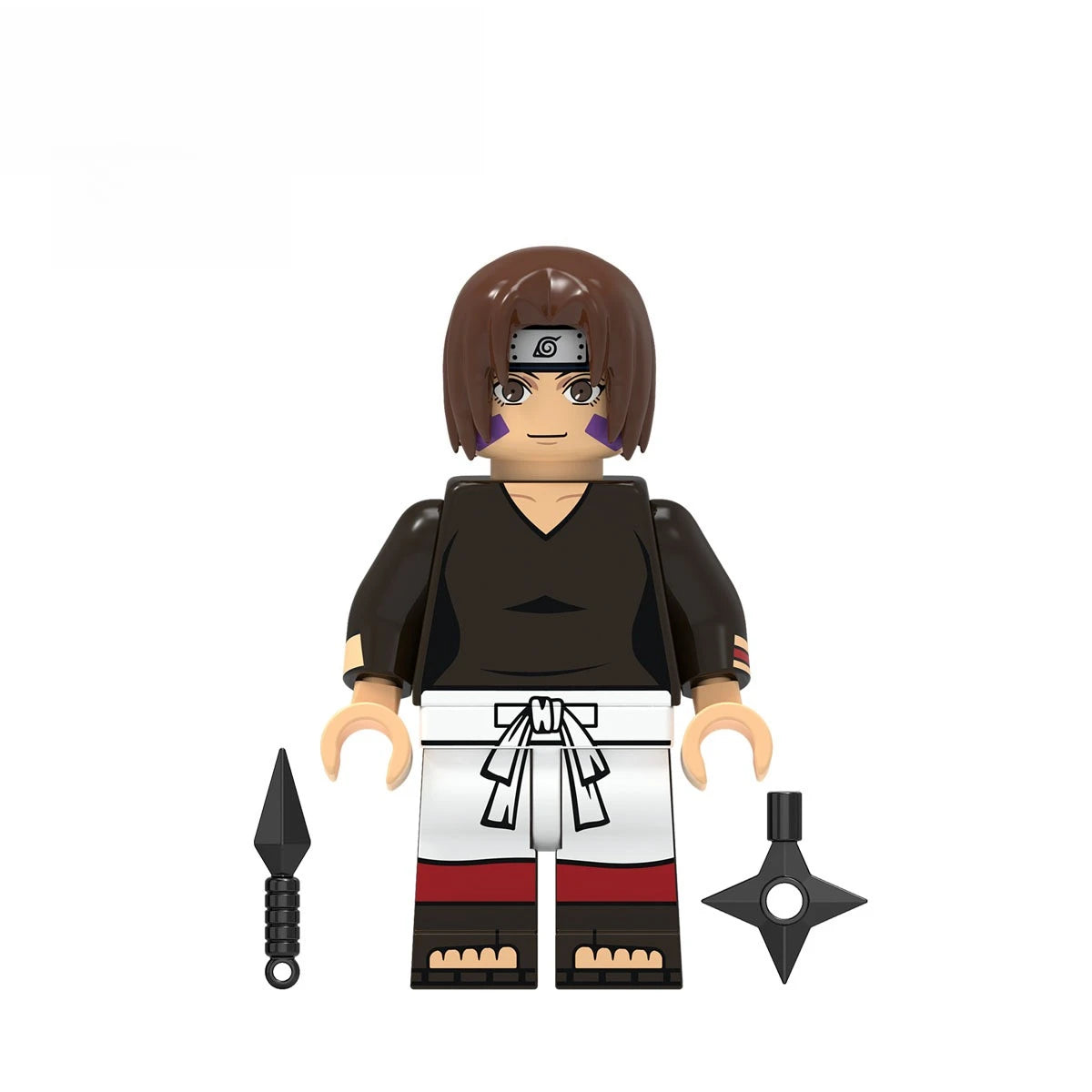Anime Naruto Action Figure Ornaments Akatsuki Assembled Toys 
Sasuke DIY Model Cartoon Itachi Peripheral Children's Birthday Gifts