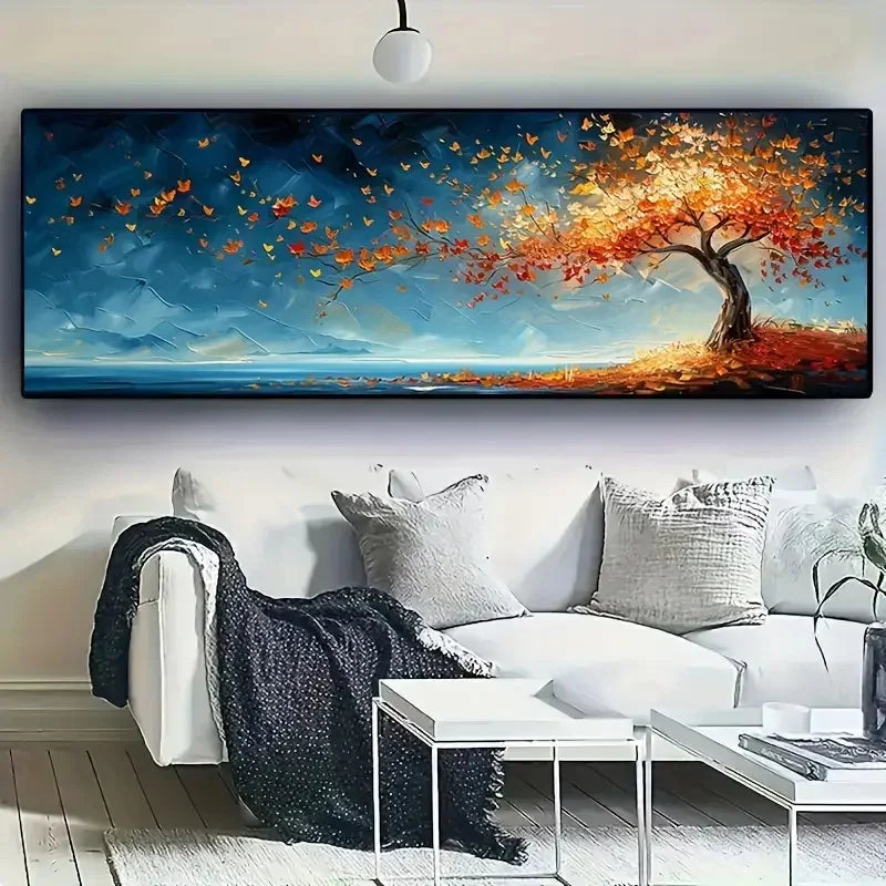 Extra-Large Tree of Life Canvas Poster Abstract Wall Art Modern Home Decor Print Painting Geometric Patterns Living Room Decor