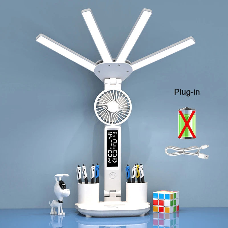 Rechargeable Table Lamp for Study, Bedroom