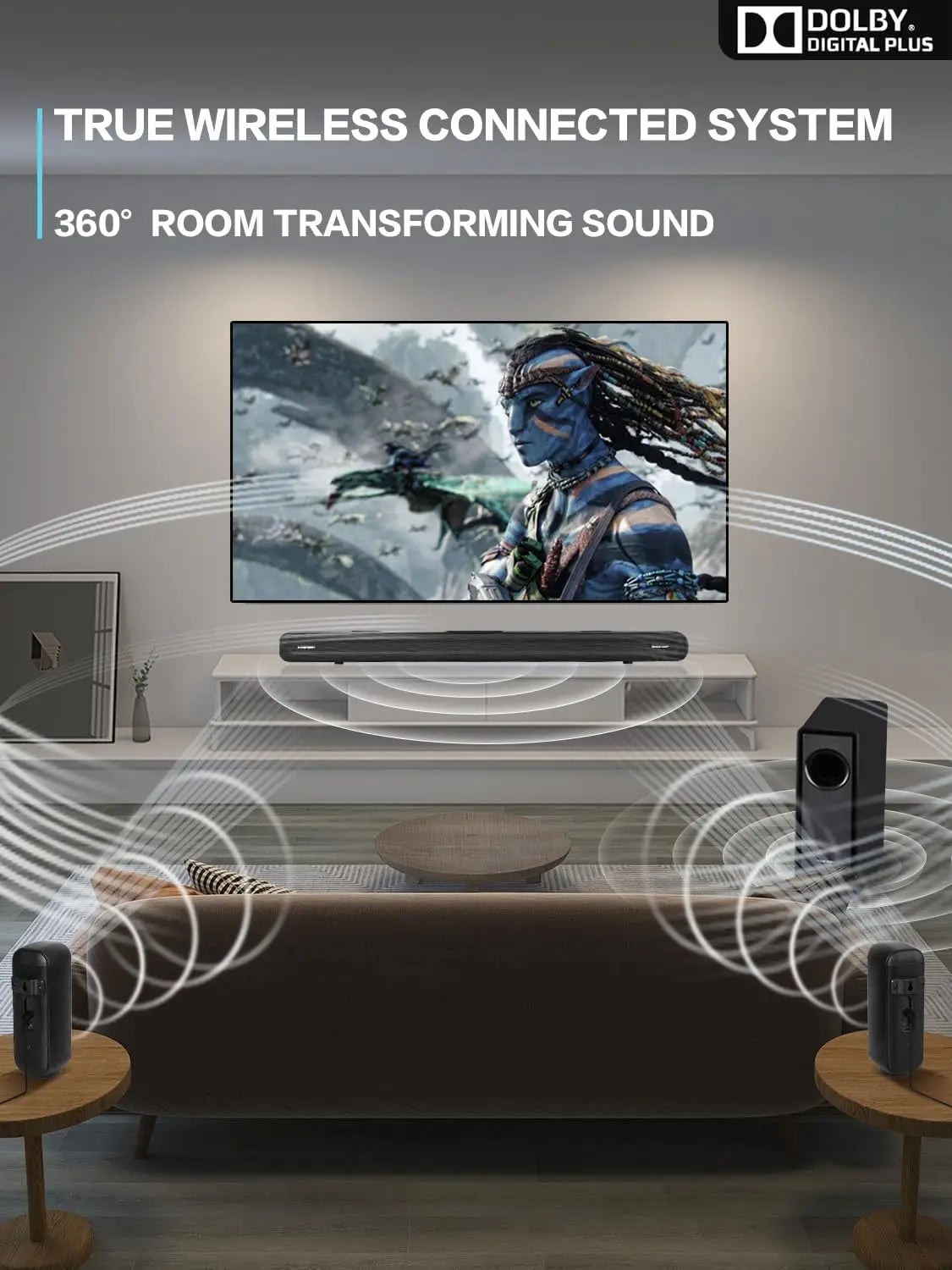 Dolby Audio, Sound Bars for TV,