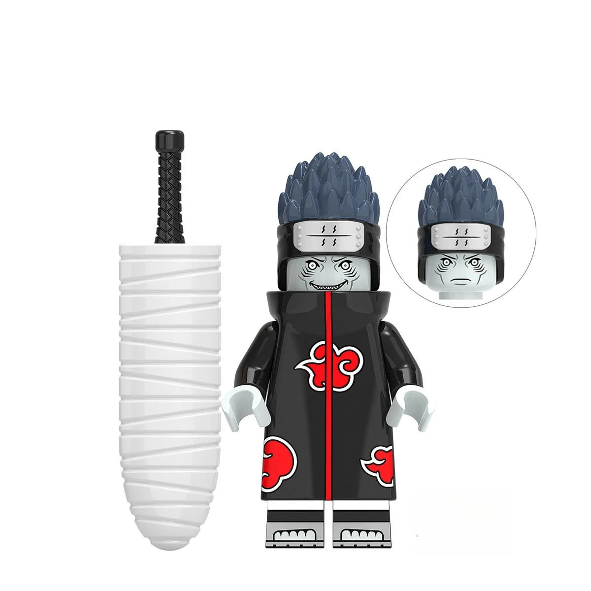 Anime Naruto Action Figure Ornaments Akatsuki Assembled Toys 
Sasuke DIY Model Cartoon Itachi Peripheral Children's Birthday Gifts