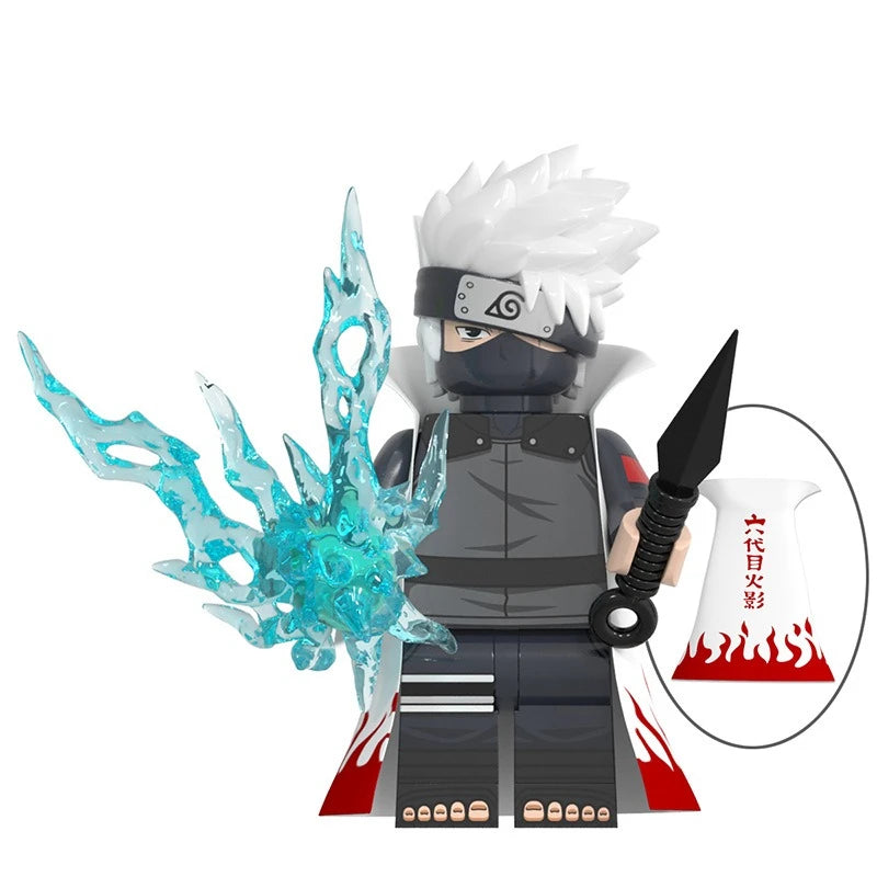 Anime Naruto Action Figure Ornaments Akatsuki Assembled Toys 
Sasuke DIY Model Cartoon Itachi Peripheral Children's Birthday Gifts