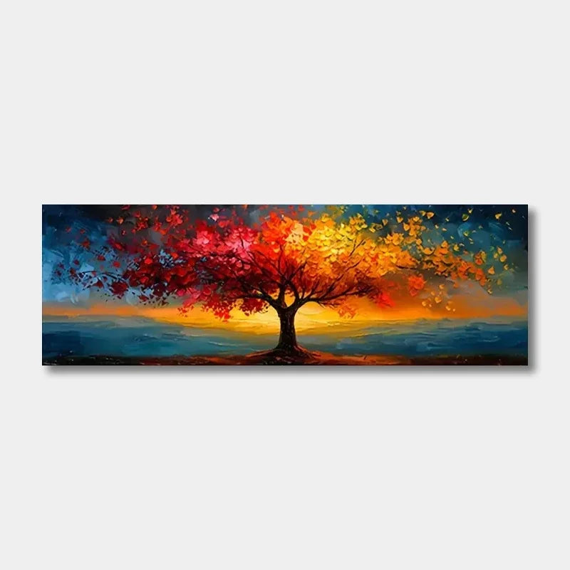 Extra-Large Tree of Life Canvas Poster Abstract Wall Art Modern Home Decor Print Painting Geometric Patterns Living Room Decor