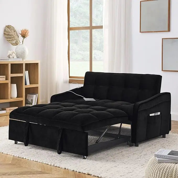 Modern Convertible Sleeper Sofa Bed,