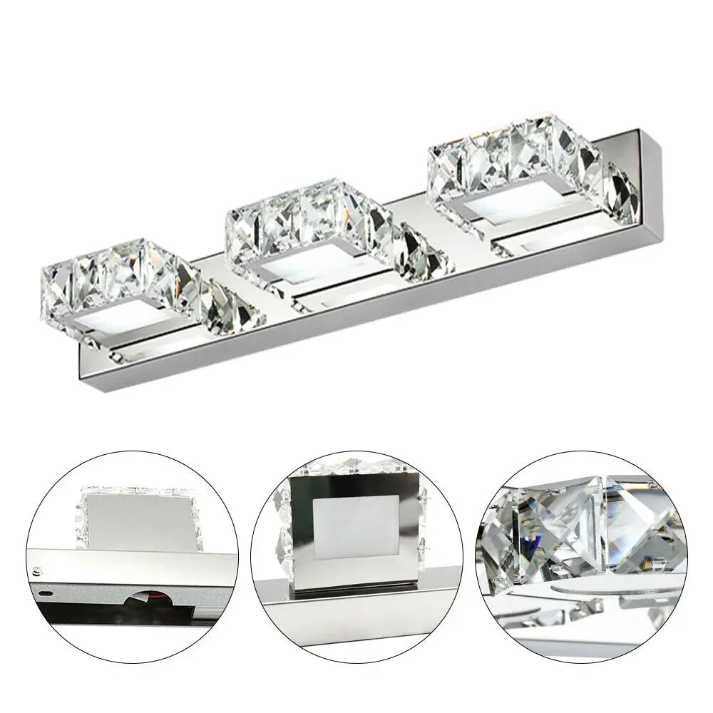 Modern Bathroom Vanity Light, 3 LED Lights