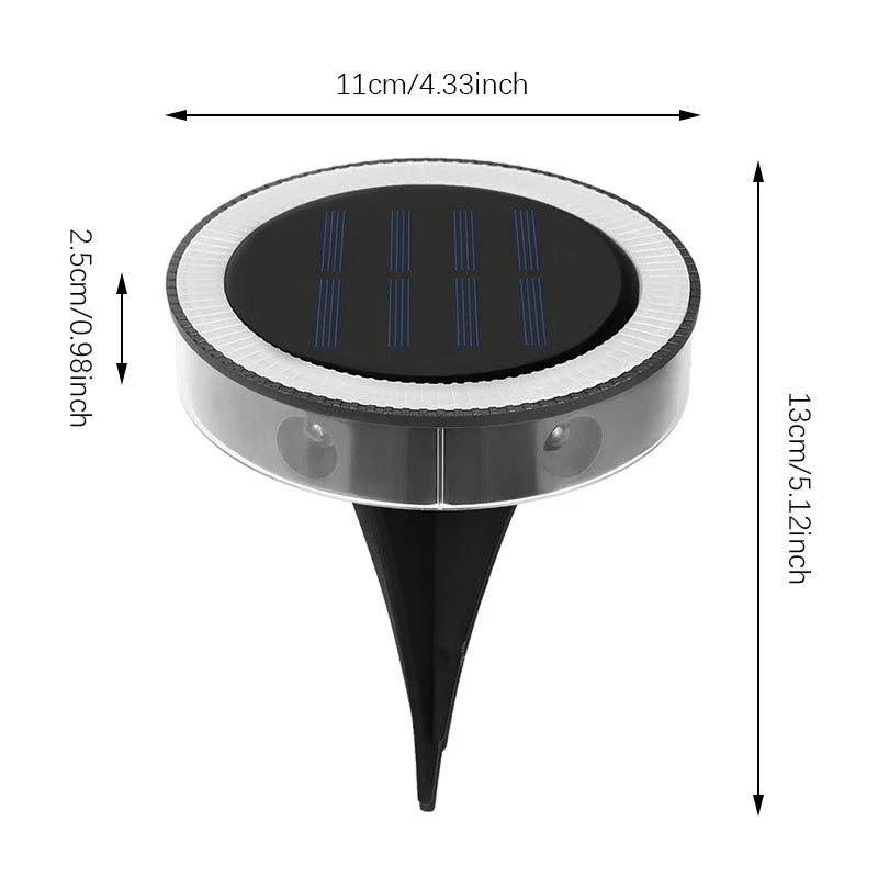 6 LED Solar Night Light,

(4Pack )