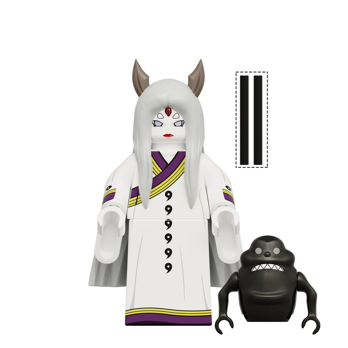 Anime Naruto Action Figure Ornaments Akatsuki Assembled Toys 
Sasuke DIY Model Cartoon Itachi Peripheral Children's Birthday Gifts