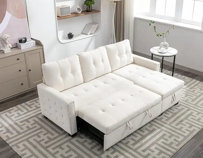 Modern Convertible Sleeper Sofa Bed,