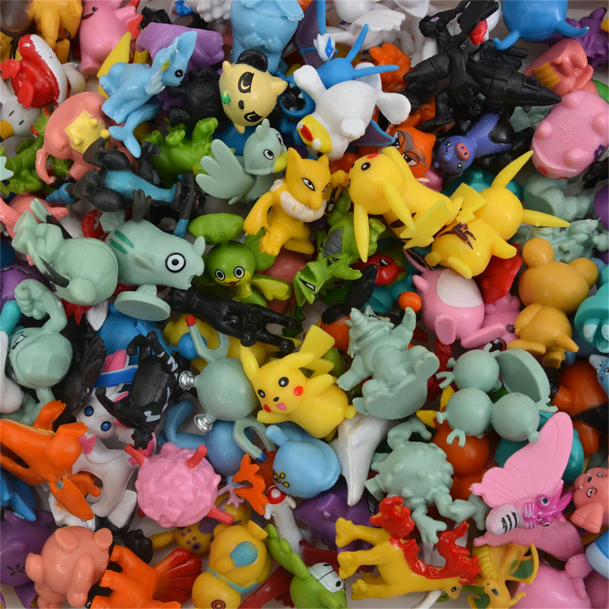 144 Style Pokemon Figure Toys Anime Pikachu Action Figure Model Ornamental Decoration Collect Toys For  Christmas Gift