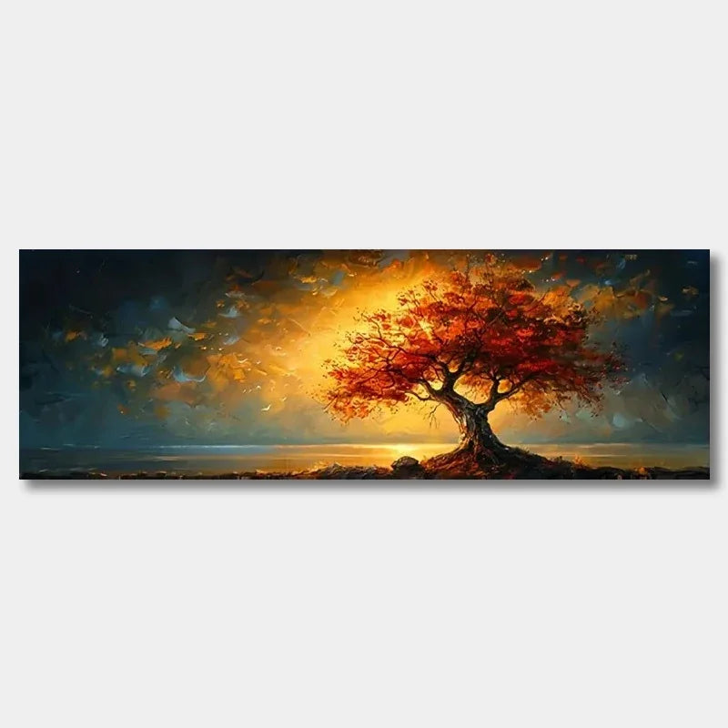 Extra-Large Tree of Life Canvas Poster Abstract Wall Art Modern Home Decor Print Painting Geometric Patterns Living Room Decor