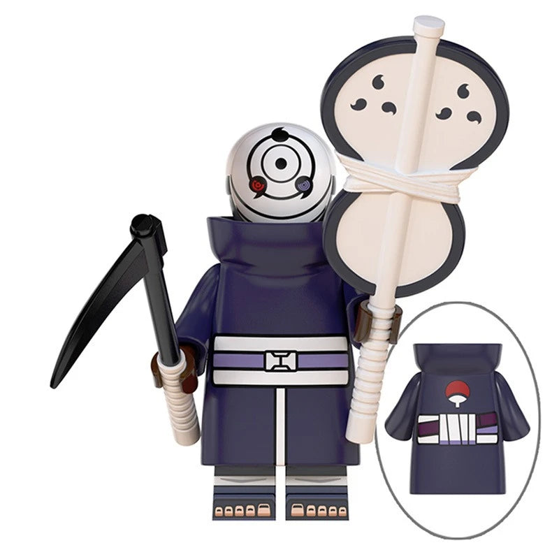 Anime Naruto Action Figure Ornaments Akatsuki Assembled Toys 
Sasuke DIY Model Cartoon Itachi Peripheral Children's Birthday Gifts