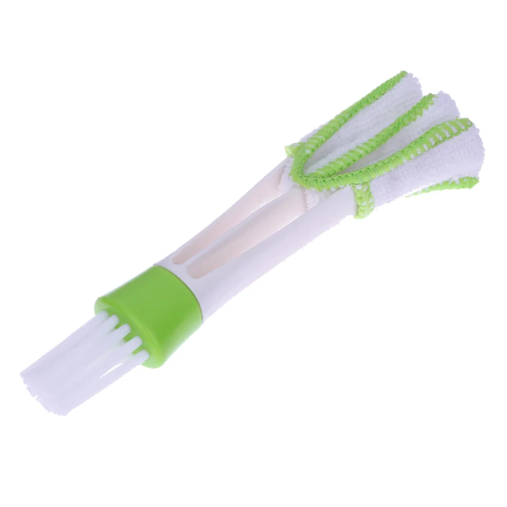 Car Cleaning Brush Air Conditioning Vent Brush Detailing Dust Removal Blinds Duster Universal Car Outlet Vent Interior Cleaning