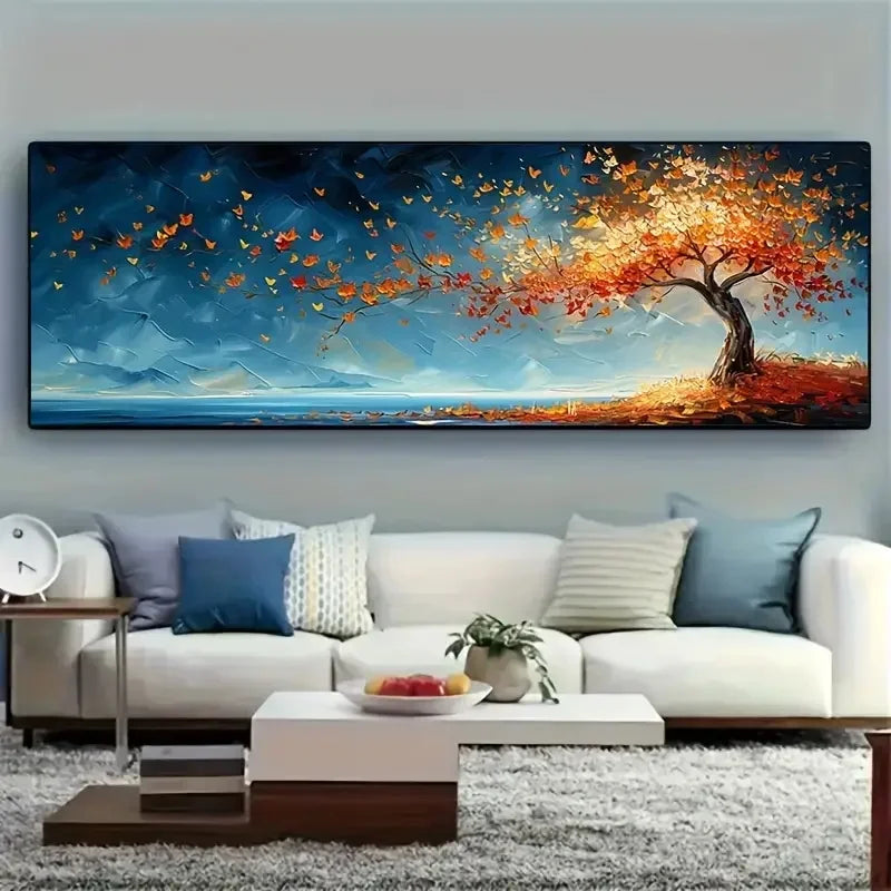 Extra-Large Tree of Life Canvas Poster Abstract Wall Art Modern Home Decor Print Painting Geometric Patterns Living Room Decor