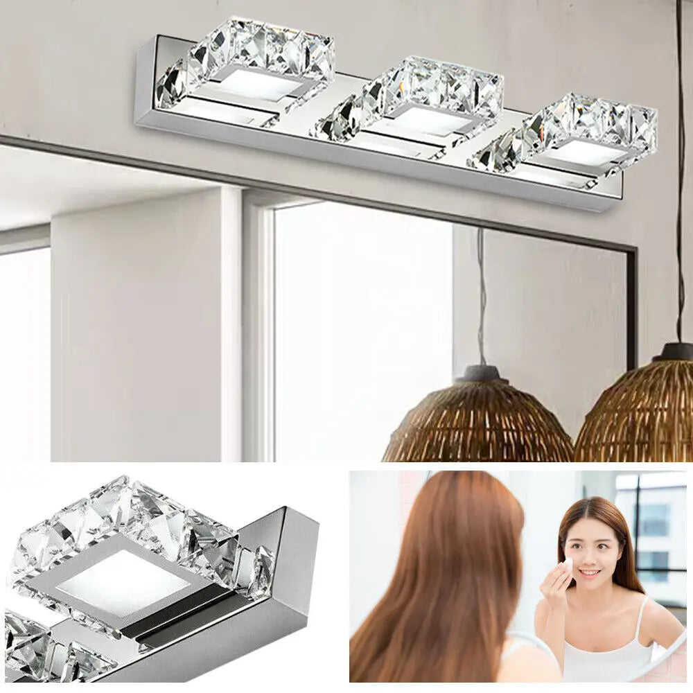 Modern Bathroom Vanity Light, 3 LED Lights