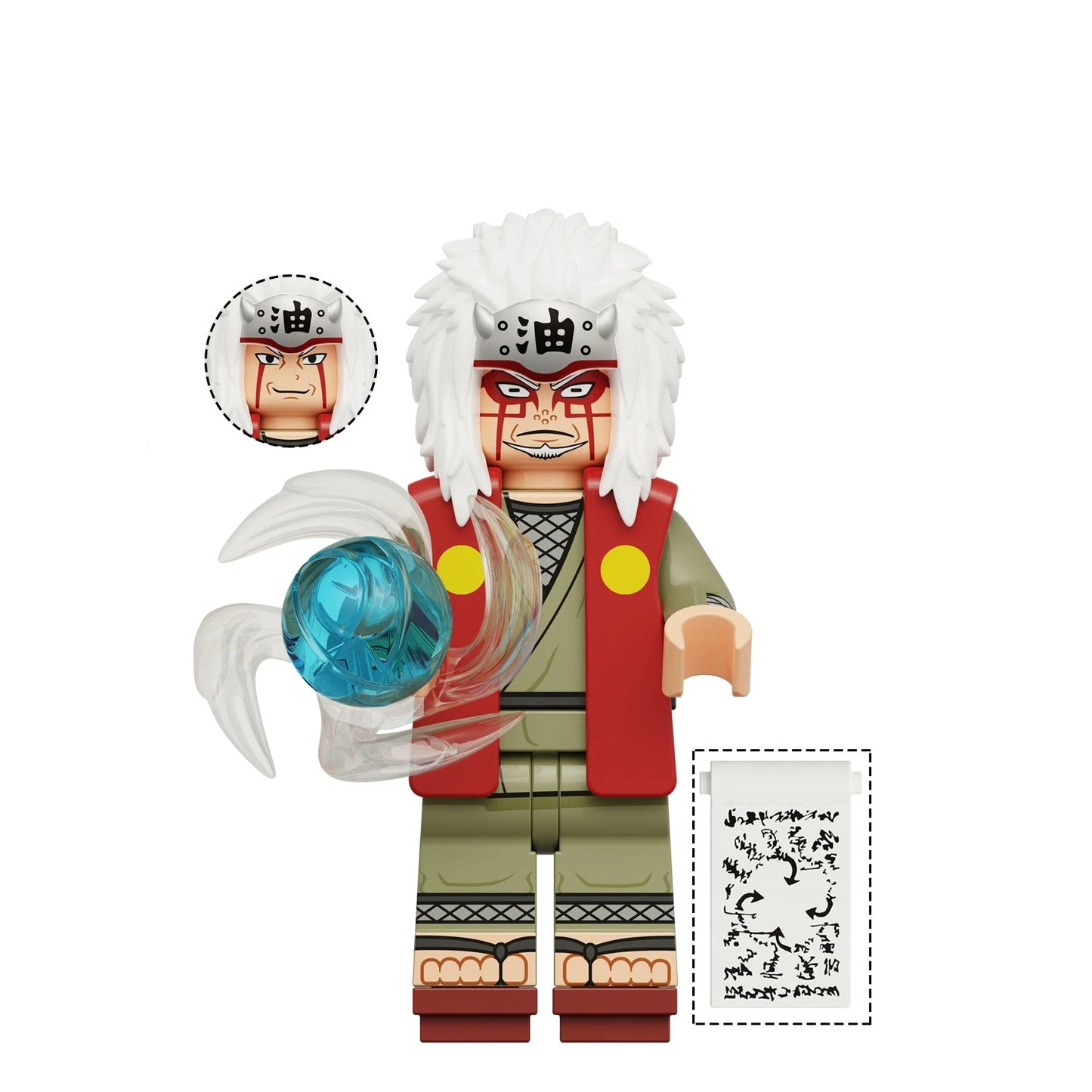 Anime Naruto Action Figure Ornaments Akatsuki Assembled Toys 
Sasuke DIY Model Cartoon Itachi Peripheral Children's Birthday Gifts