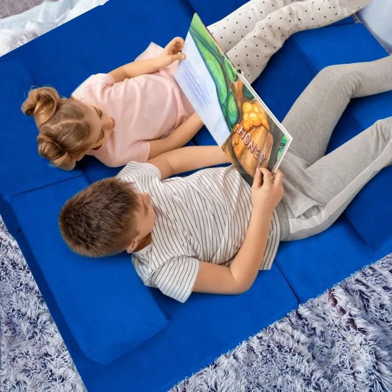 Premium Modular Kids Play Couch for Toddler though Teens,