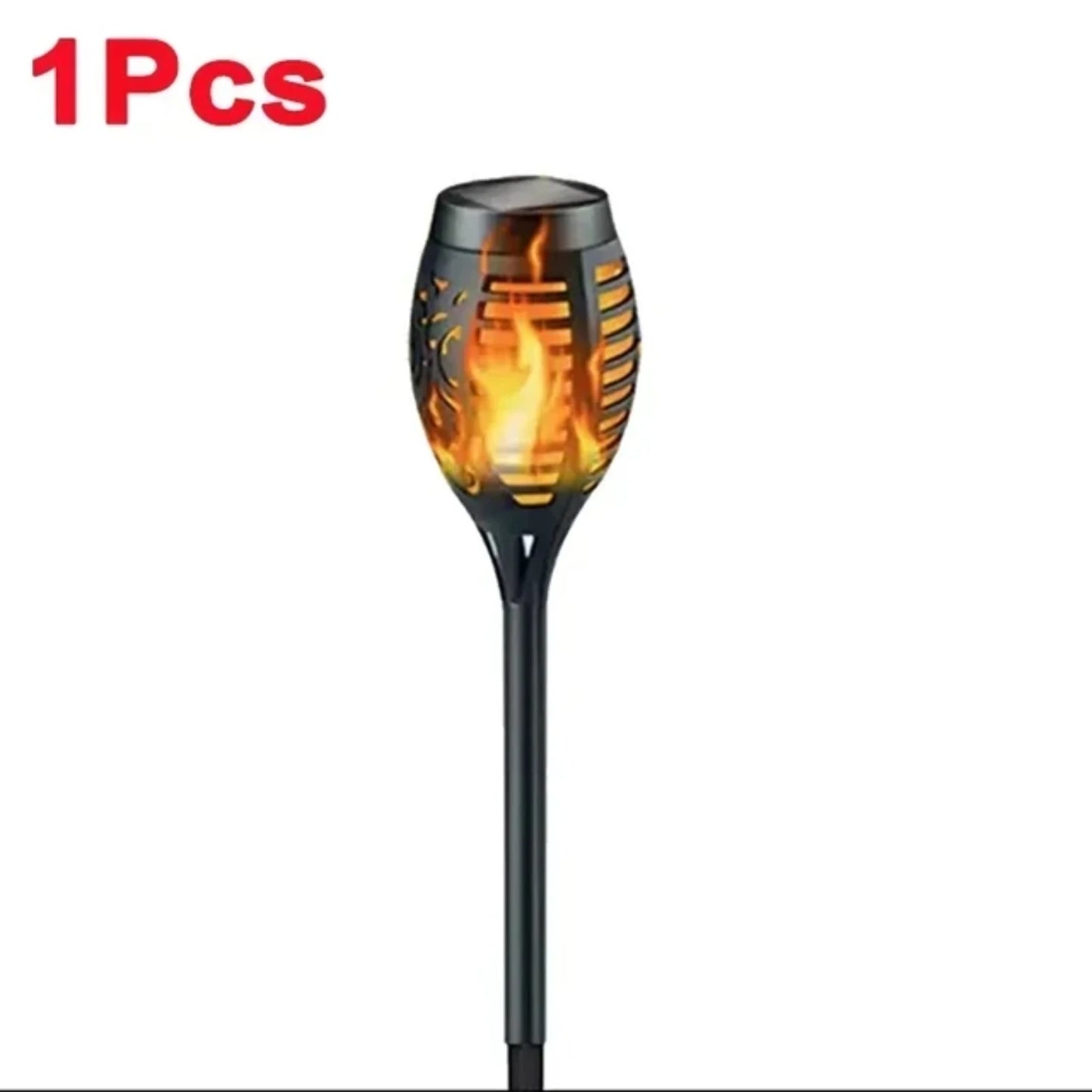 "Outdoor Waterproof Solar Torch Lights