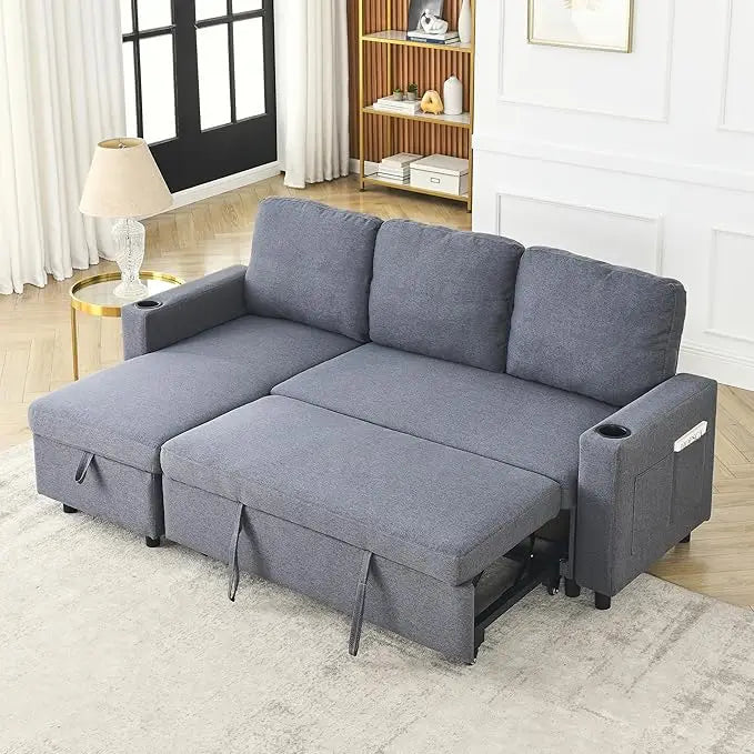 Modern Convertible Sleeper Sofa Bed,