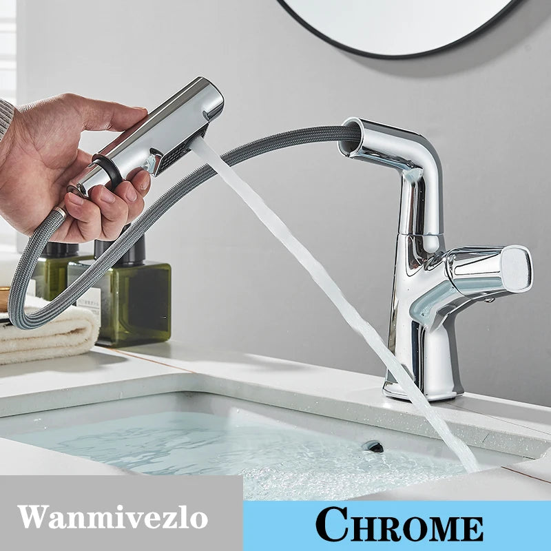 Grey Bathroom Faucet Stainless Steel