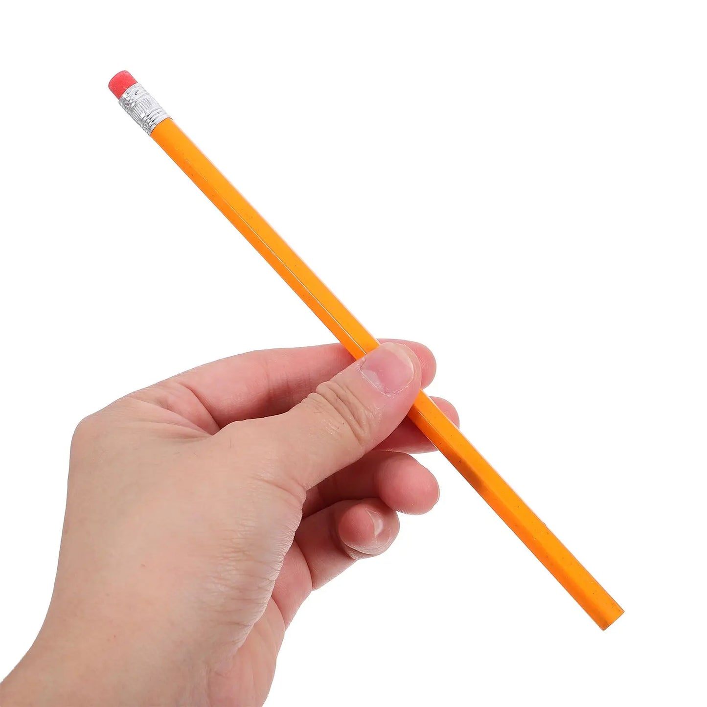 100 Pcs Pencil With Eraser Wood Pencils 
Bulk Classroom Supplies 
School Office Wooden Lead Pencils Long Writing Student Teacher