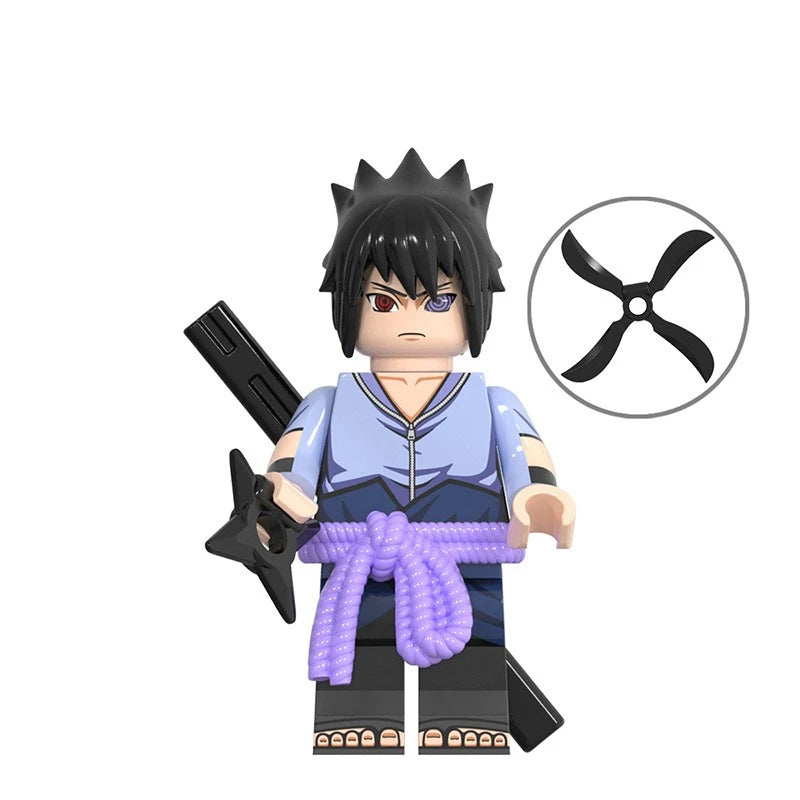 Anime Naruto Action Figure Ornaments Akatsuki Assembled Toys 
Sasuke DIY Model Cartoon Itachi Peripheral Children's Birthday Gifts