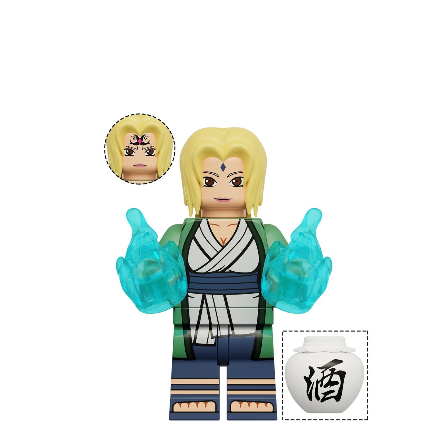 Anime Naruto Action Figure Ornaments Akatsuki Assembled Toys 
Sasuke DIY Model Cartoon Itachi Peripheral Children's Birthday Gifts