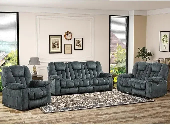 Recliner Sofa Furniture Set,