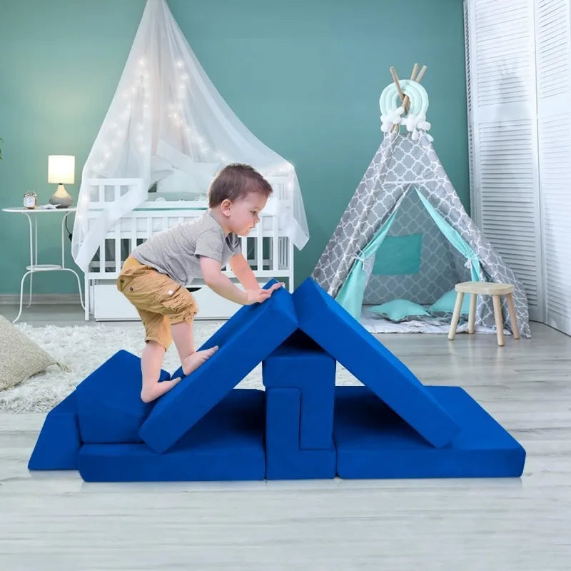 Premium Modular Kids Play Couch for Toddler though Teens,