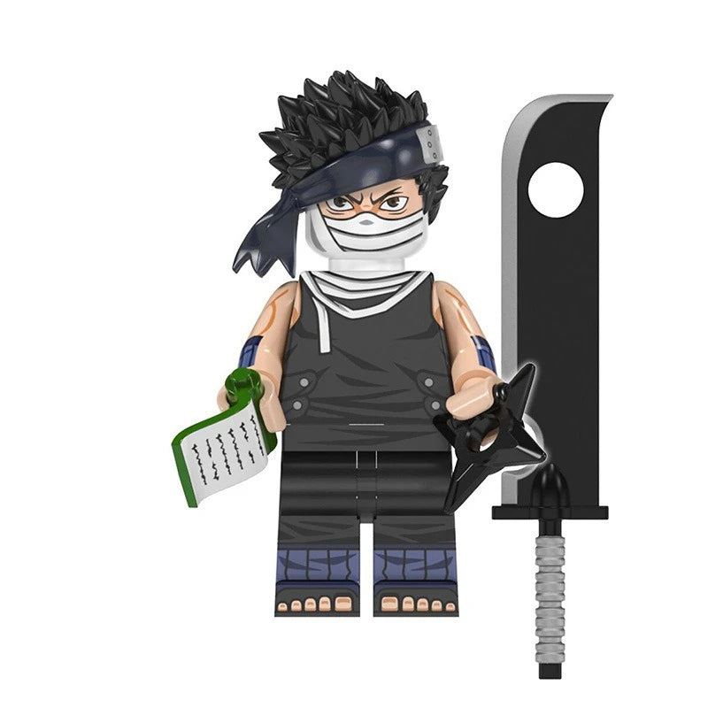 Anime Naruto Action Figure Ornaments Akatsuki Assembled Toys 
Sasuke DIY Model Cartoon Itachi Peripheral Children's Birthday Gifts