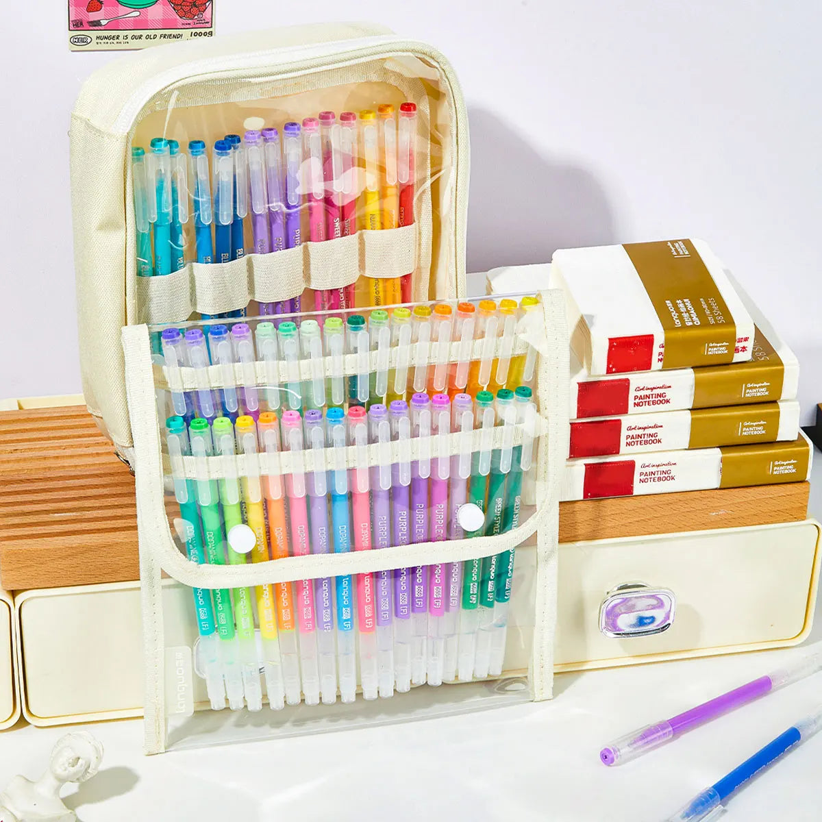 6pcs color highlighters 
suitable for notebooks, writing, greeting cards, school stationery, holiday gifts