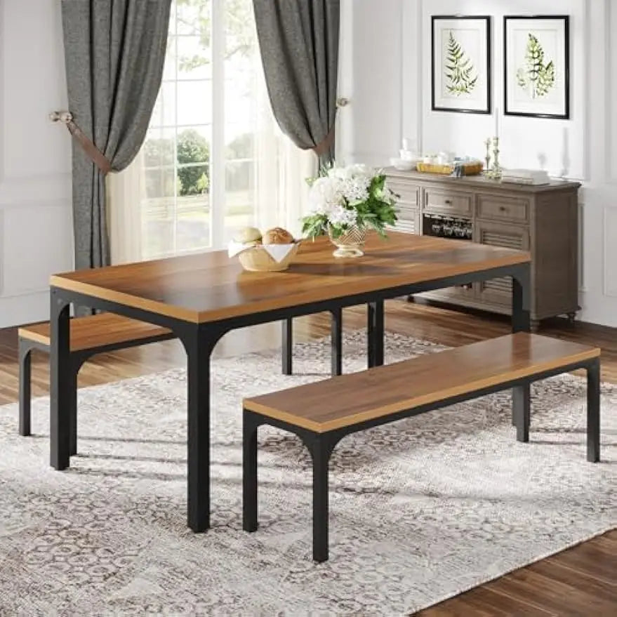 Dining Table Set for 6 People