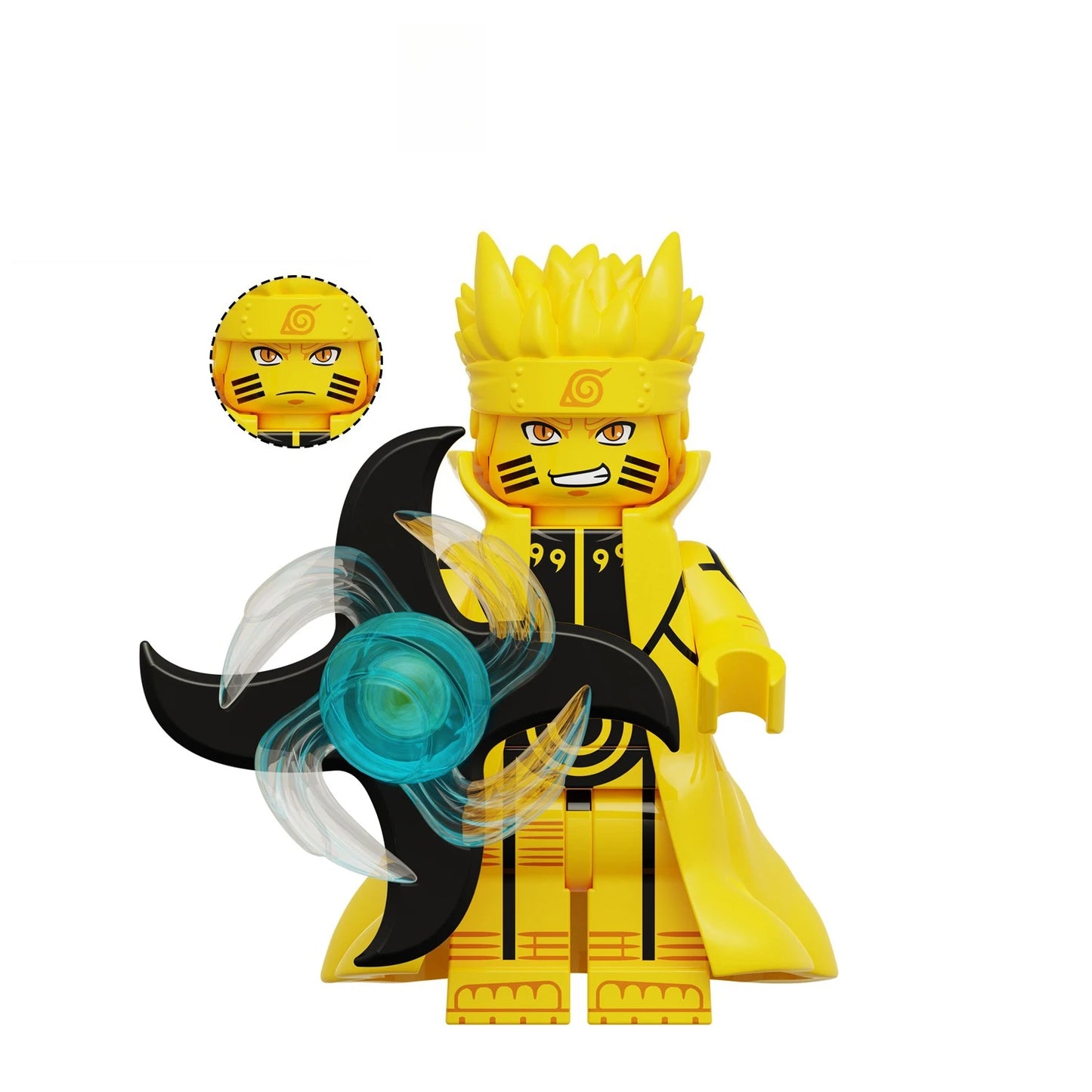 Anime Naruto Action Figure Ornaments Akatsuki Assembled Toys 
Sasuke DIY Model Cartoon Itachi Peripheral Children's Birthday Gifts