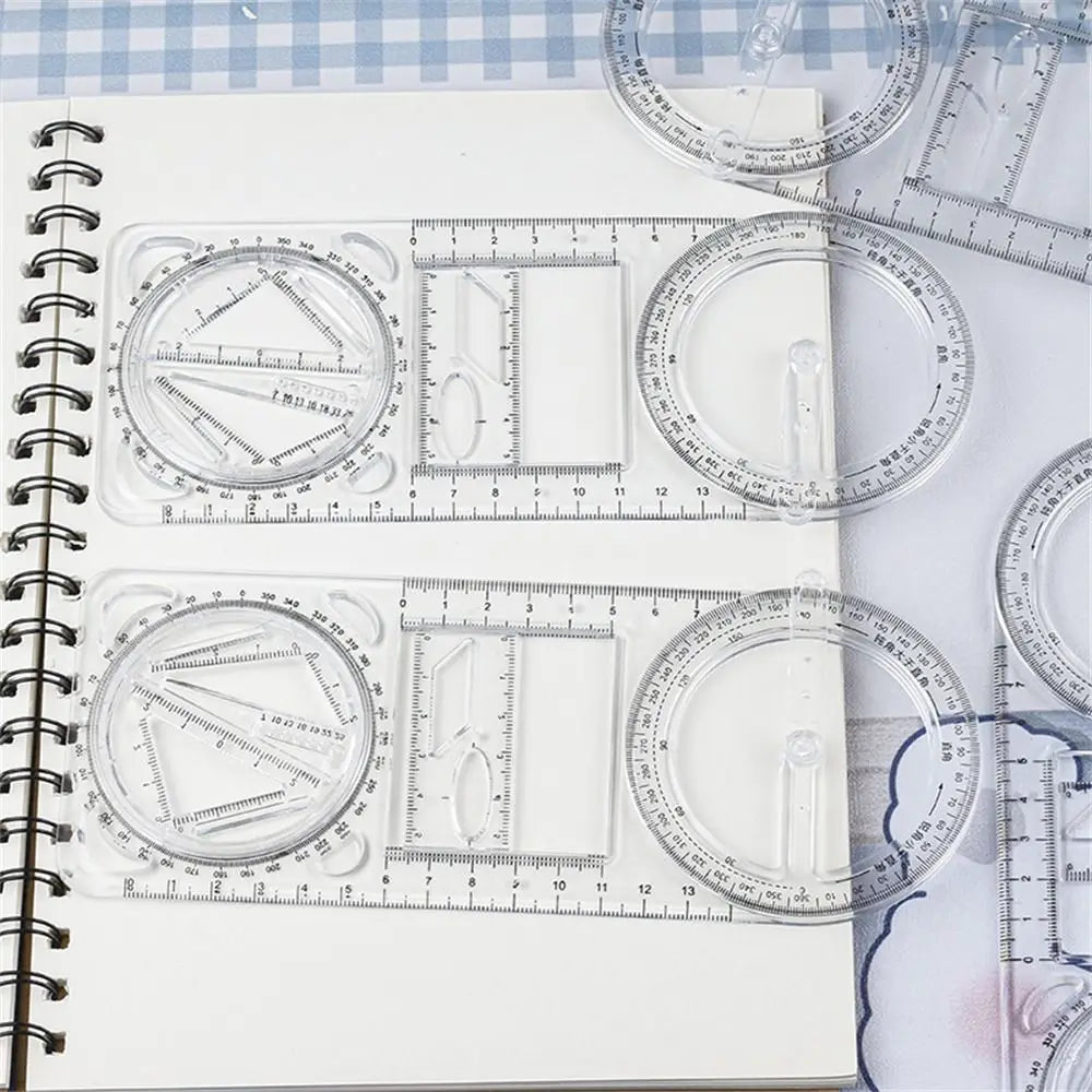 Primary School Students Activity Angle Multifunctional Drawing Ruler 
for Middle and High School Function
 Geometry Ruler Straight