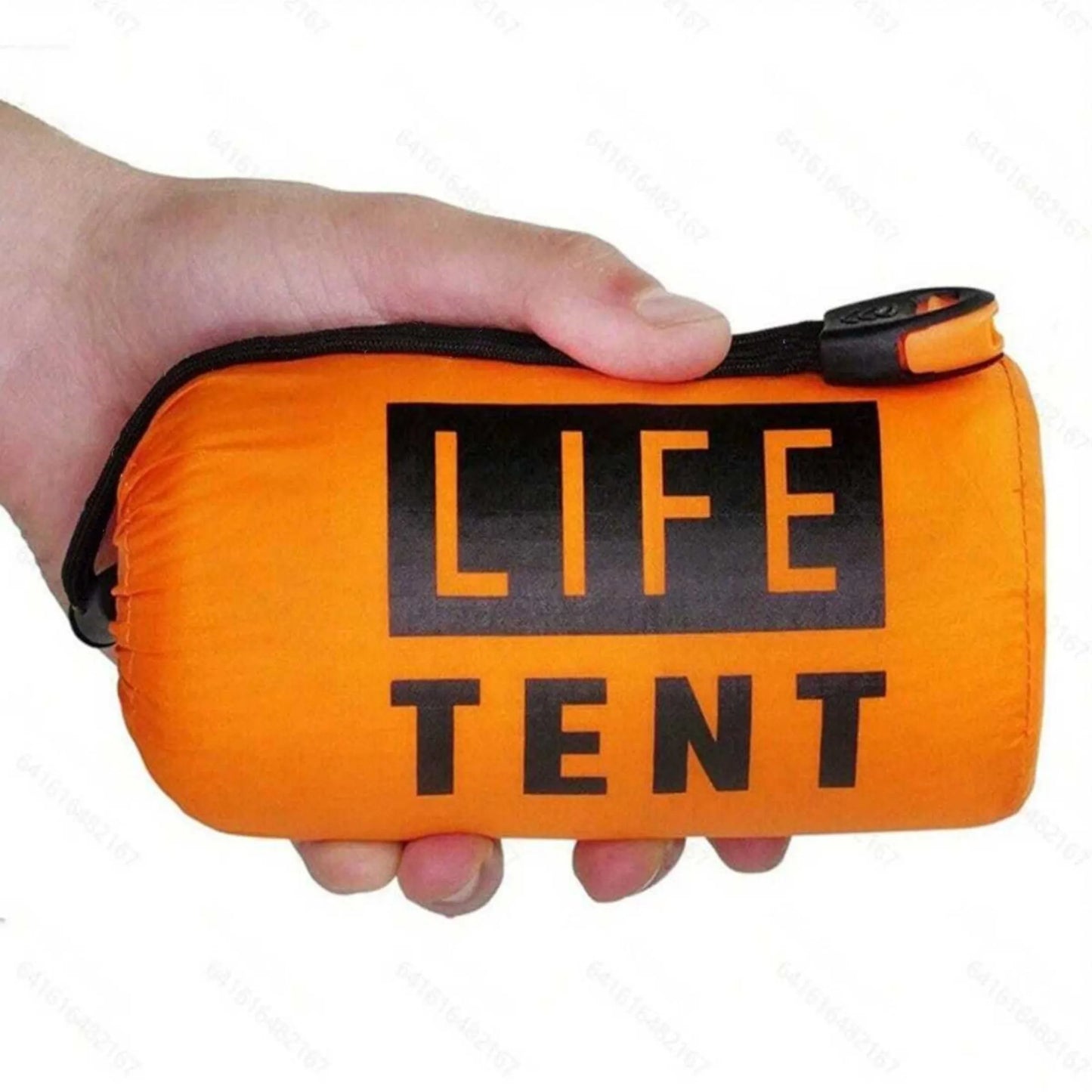 2 Person Emergency Shelter Bivy Survival Tent Kit
 Mylar Tube Tent Sleeping Bag,
 Waterproof Outdoor .SOS Thermal Blanket Reusable