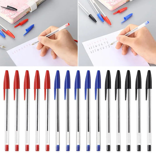 5/10PCS New  1mm Ballpoint Pens
Portable Longlasting Kids School Rainbow
 Office Supplies